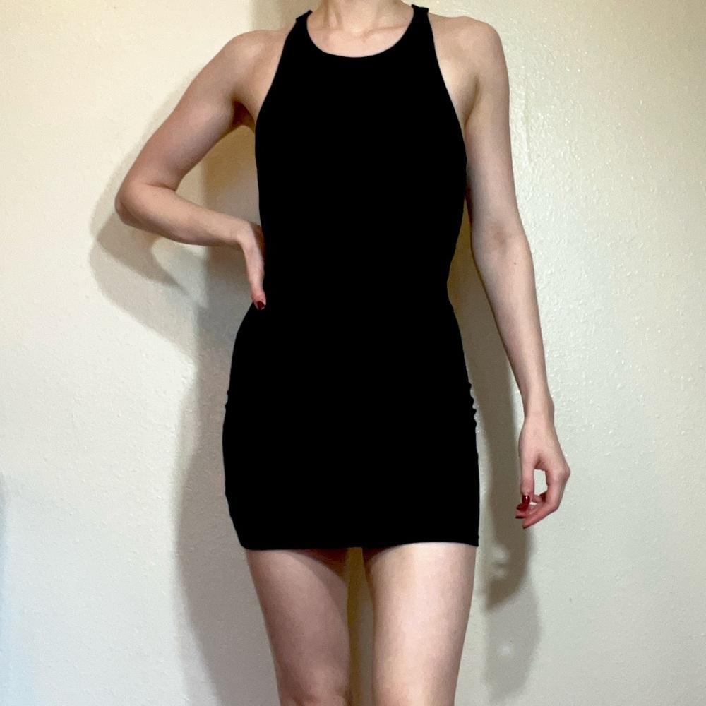 Topshop Black Dress